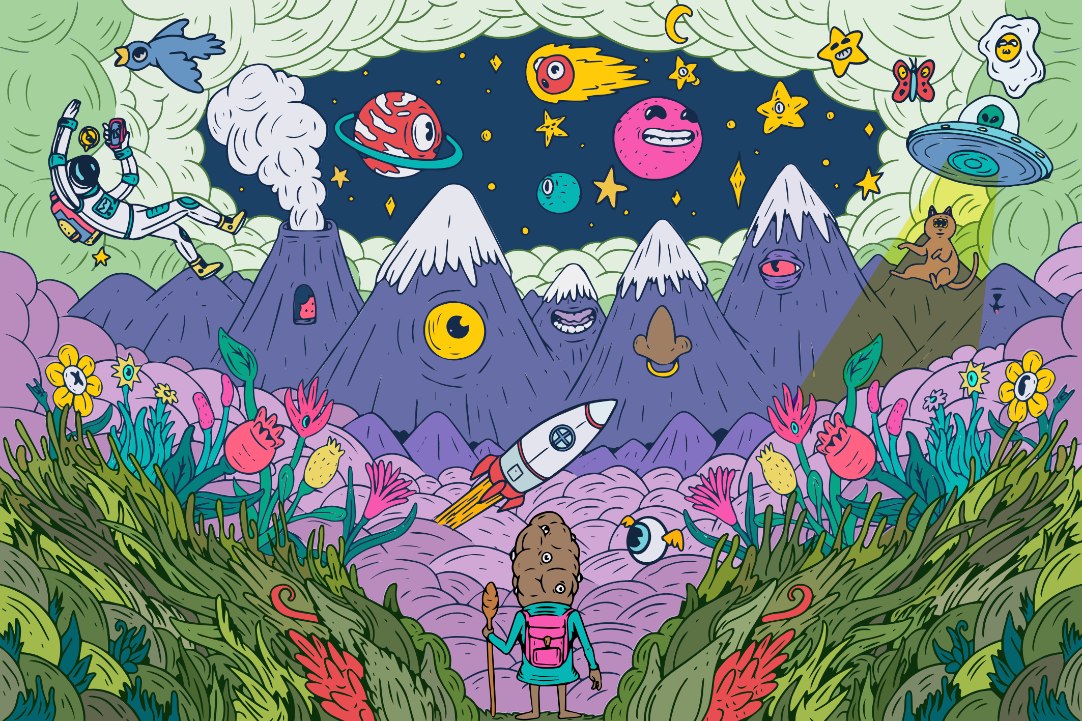 Cloud Valley Echo — Creative Direction